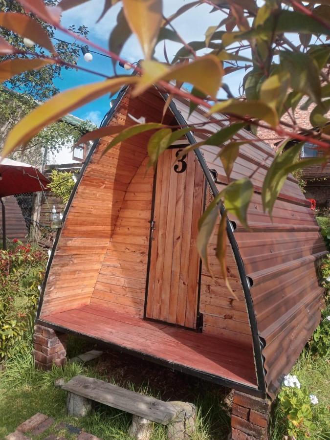 Bahareque Casa Camping Villa Monguí Esterno foto