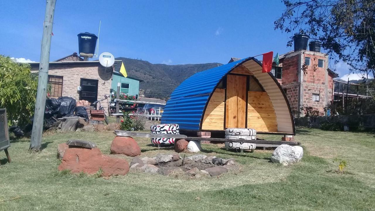 Bahareque Casa Camping Villa Monguí Esterno foto
