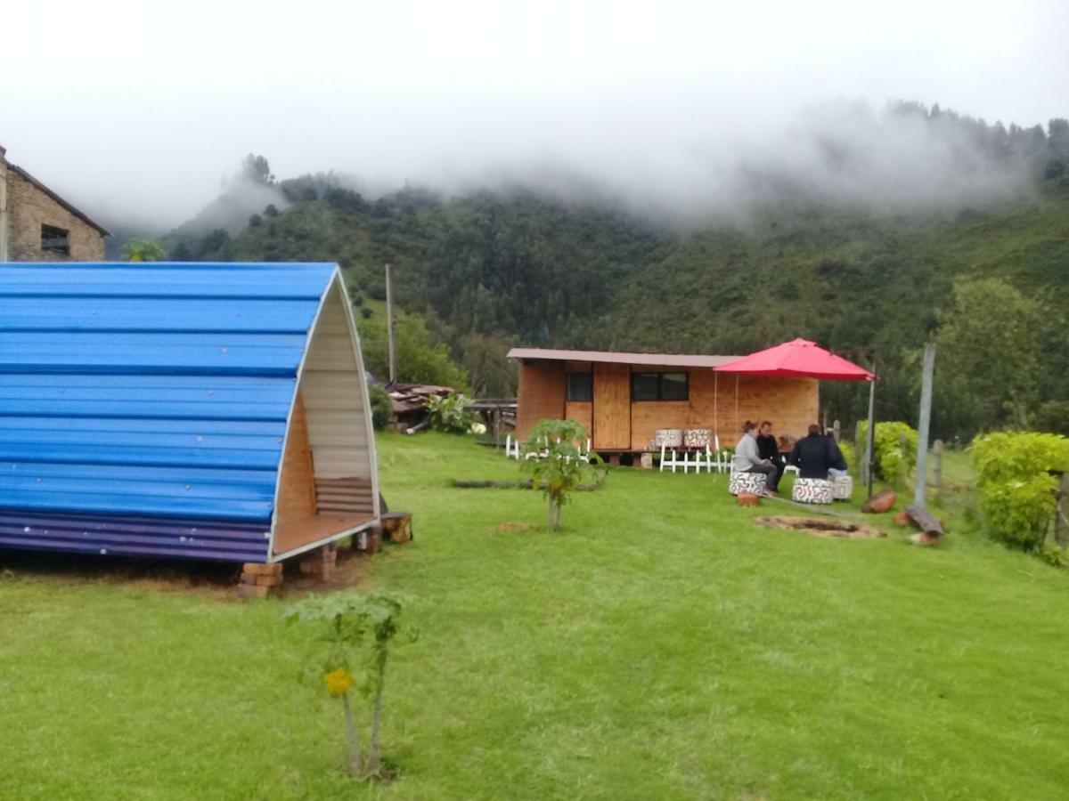 Bahareque Casa Camping Villa Monguí Esterno foto